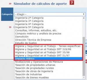 NUEVAS TAREAS PARA LIQUIDAR EN EL SISTEMA ON-LINE