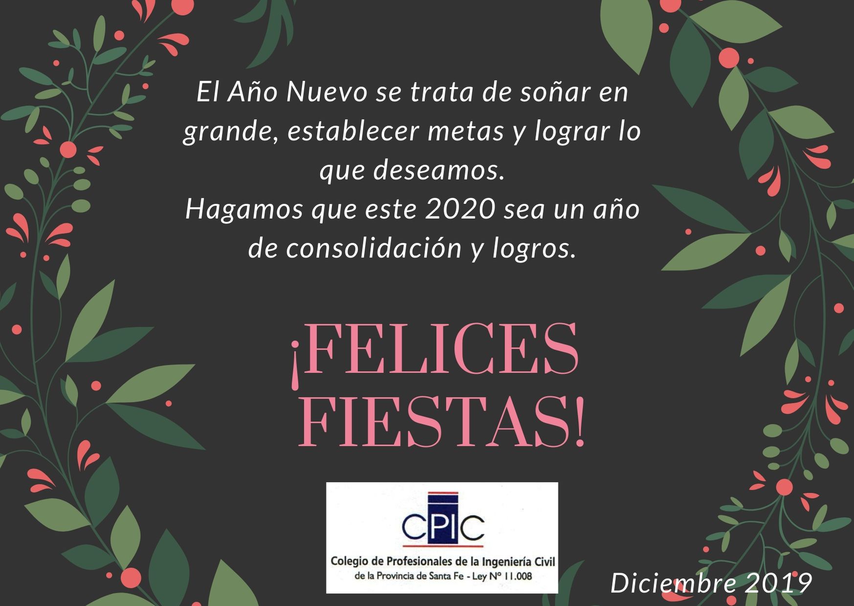 Felices fiestas 2020