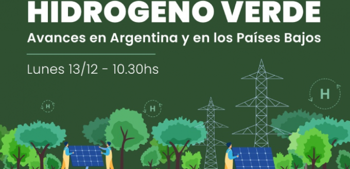 Hidrógeno verde. Avances en Argentina y en los Países Bajos
