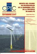 Tapa de la revista del Distrito I, Noviembre 2007